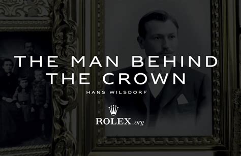 rolex man behind the crown.